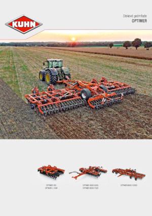 Цинкова дискова брана Kuhn Optimer L 350