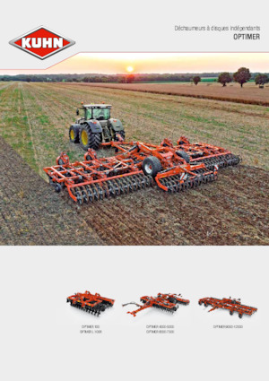 Цинкова дискова брана Kuhn Optimer L 400R