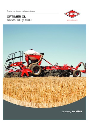 Цинкова дискова брана Kuhn Optimer XL 400