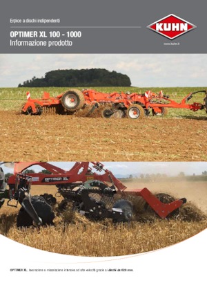 Цинкова дискова брана Kuhn Optimer XL 400