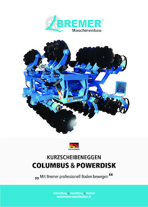 Цинкова дискова брана Bremer Powerdisk 381