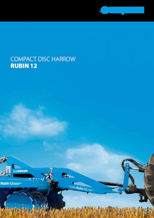 Цинкова дискова брана Lemken Rubin 12/500 KUA