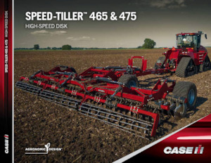 Цинкова дискова брана Case IH Speed-Tiller 465 8.2