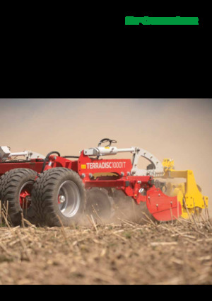 Цинкова дискова брана Pöttinger Terradisc 8001 T