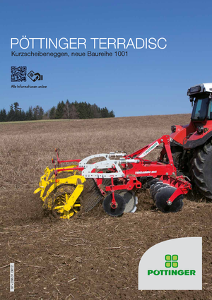Цинкова дискова брана Pöttinger Terradisc 3001