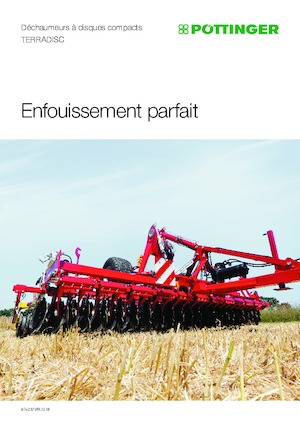 Цинкова дискова брана Pöttinger Terradisc 8001 T