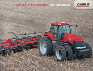 Цинкова дискова брана Case IH True-Tandem 340 31.8