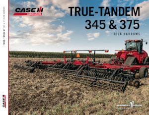 Цинкова дискова брана Case IH True-Tandem 375 28