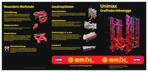 Цинкова дискова брана Brix Unimax 500 H