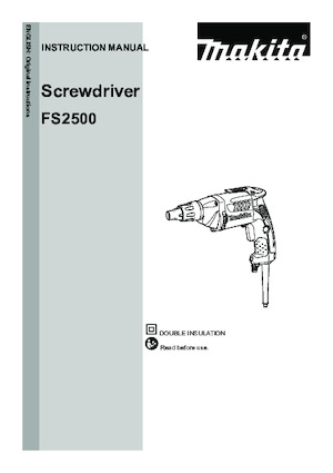 Бормашини и винтоверти Makita FS2500