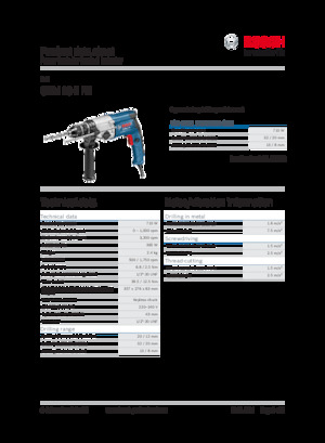 Бормашини и винтоверти Bosch GBM 13-2 RE