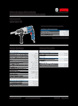 Бормашини и винтоверти Bosch GBM 13-2 RE