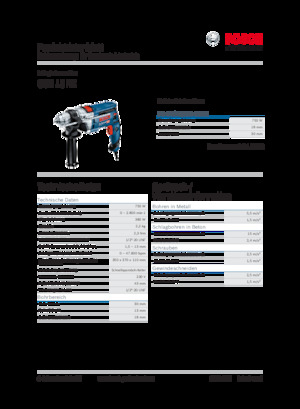 Бормашини и винтоверти Bosch GSB 16 RE