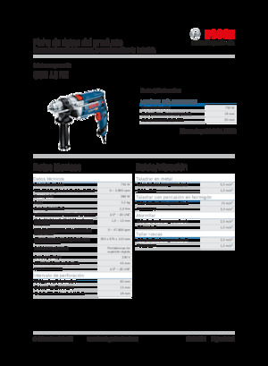 Бормашини и винтоверти Bosch GSB 16 RE