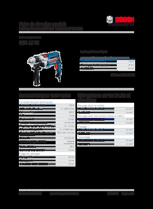 Бормашини и винтоверти Bosch GSB 16 RE