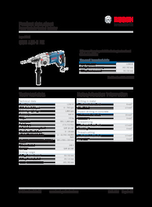Бормашини и винтоверти Bosch GSB 162-2 RE