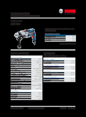 Бормашини и винтоверти Bosch GSB 20-2