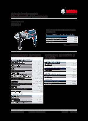 Бормашини и винтоверти Bosch GSB 20-2