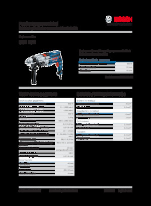Бормашини и винтоверти Bosch GSB 20-2