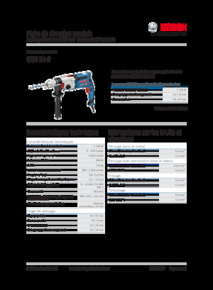 Бормашини и винтоверти Bosch GSB 24-2