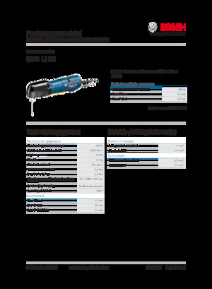 Бормашини и винтоверти Bosch GWB 10 RE