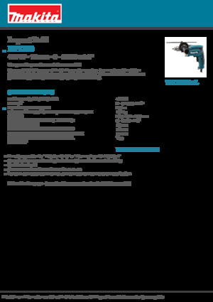 Бормашини и винтоверти Makita HP1230