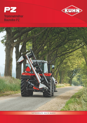 Задно монтирани барабанни косачки без кондиционер Kuhn PZ 300