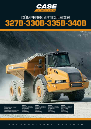 Съчленени самосвали Case 340B