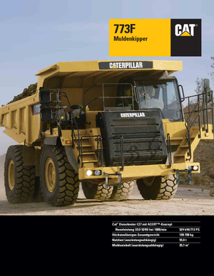 Камиони-самосвали Caterpillar 773F