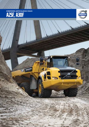 Съчленени самосвали Volvo A25F