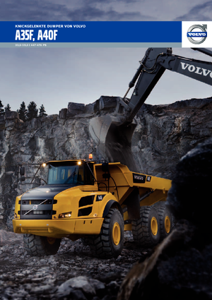 Съчленени самосвали Volvo A40F