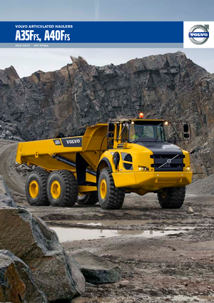 Съчленени самосвали Volvo A35F FS