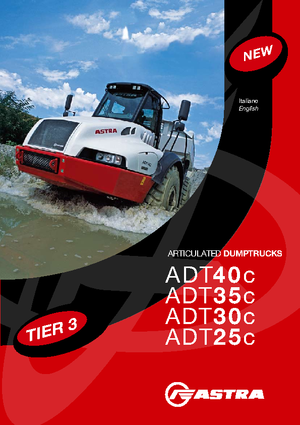 Съчленени самосвали Astra ADT 40 C