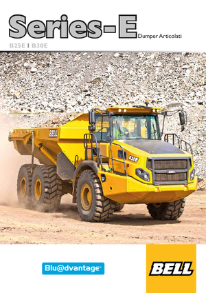 Съчленени самосвали Bell B25E