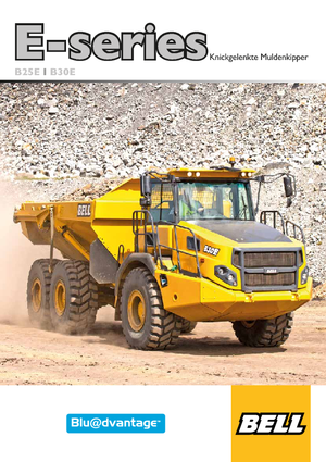 Съчленени самосвали Bell B25E