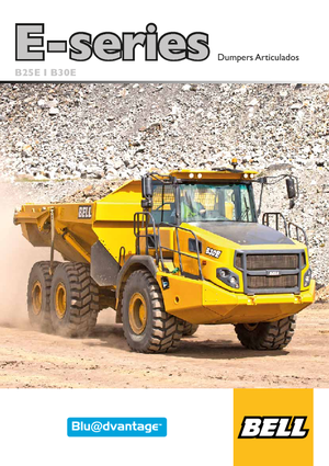 Съчленени самосвали Bell B25E