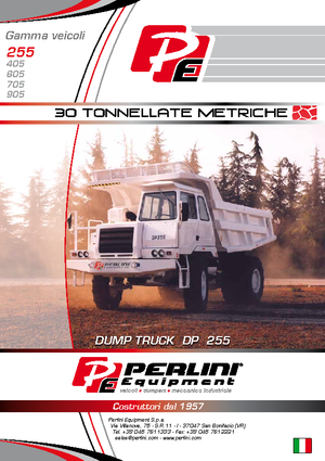 Камиони-самосвали Perlini DP 255