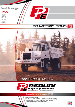 Камиони-самосвали Perlini DP 255