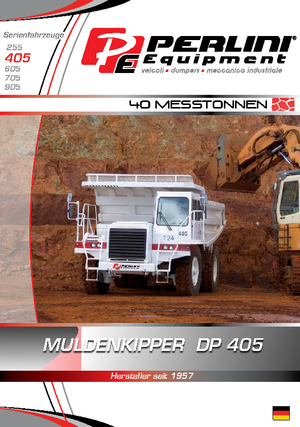 Камиони-самосвали Perlini DP 405 WD