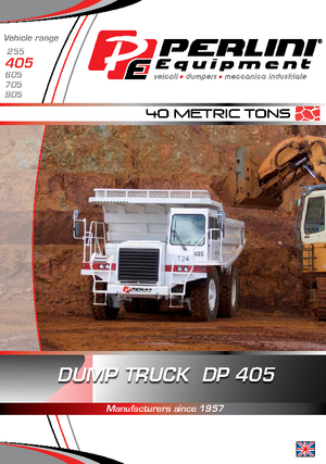 Камиони-самосвали Perlini DP 405 WD