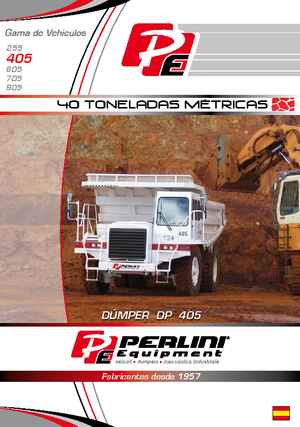 Камиони-самосвали Perlini DP 405 WD