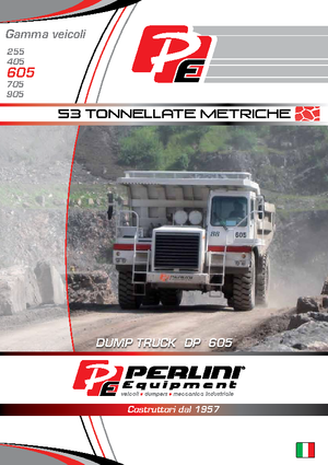 Камиони-самосвали Perlini DP 605