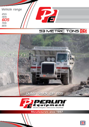 Камиони-самосвали Perlini DP 605