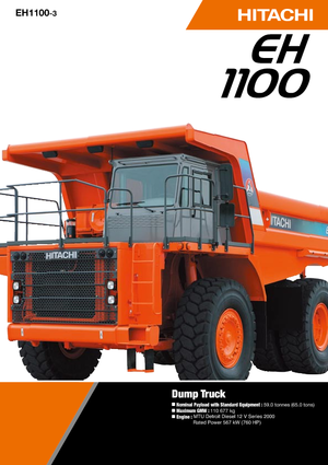 Камиони-самосвали Hitachi EH 1100