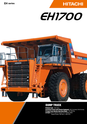 Камиони-самосвали Hitachi EH 1700