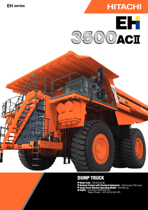Камиони-самосвали Hitachi EH 3500
