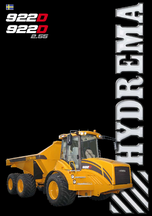 Съчленени самосвали Hydrema H 922 D 2.55