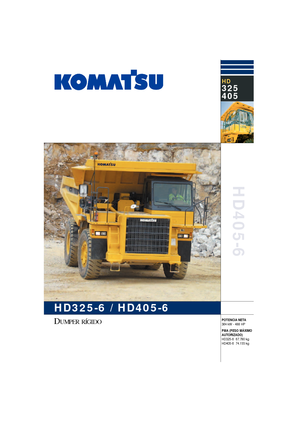 Камиони-самосвали Komatsu HD325-6