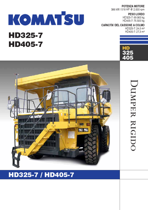 Камиони-самосвали Komatsu HD325-7