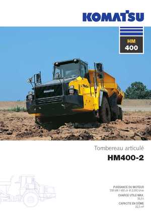 Съчленени самосвали Komatsu HM400-2